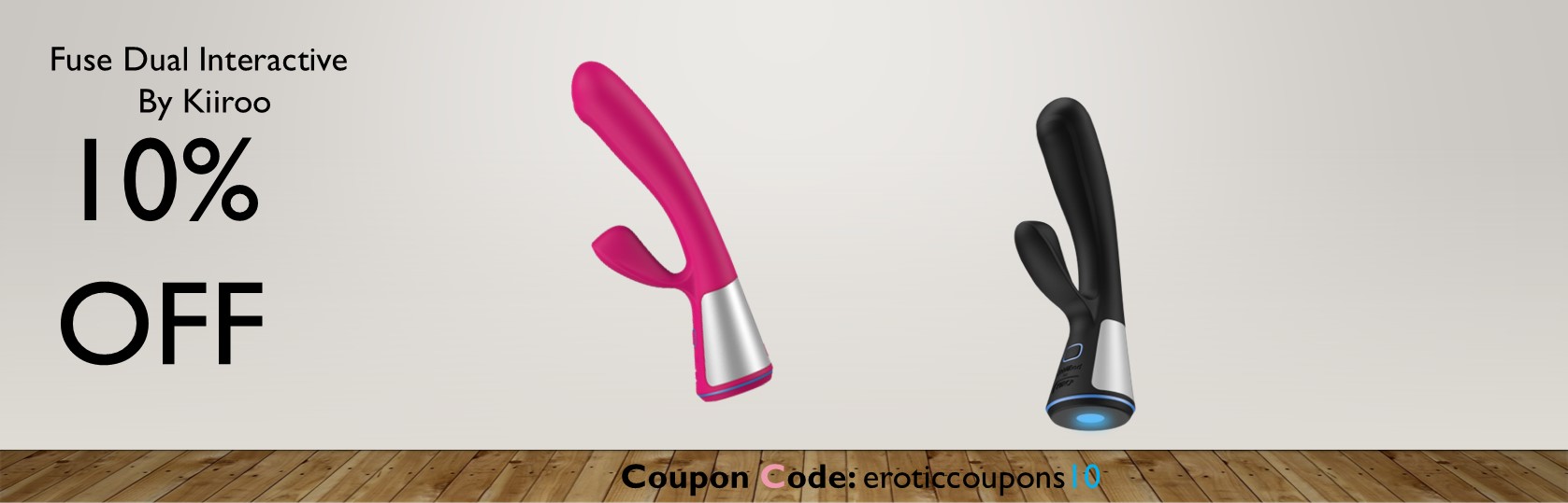 Fuse Dual-Stim Interactive Vibrator